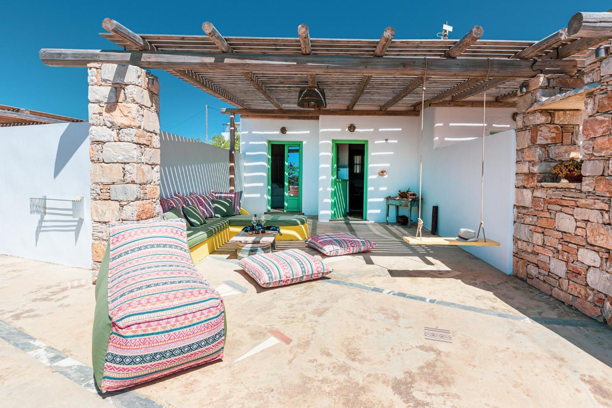 Ailouros Scenic Guest Houses Schinoussa Exterior photo