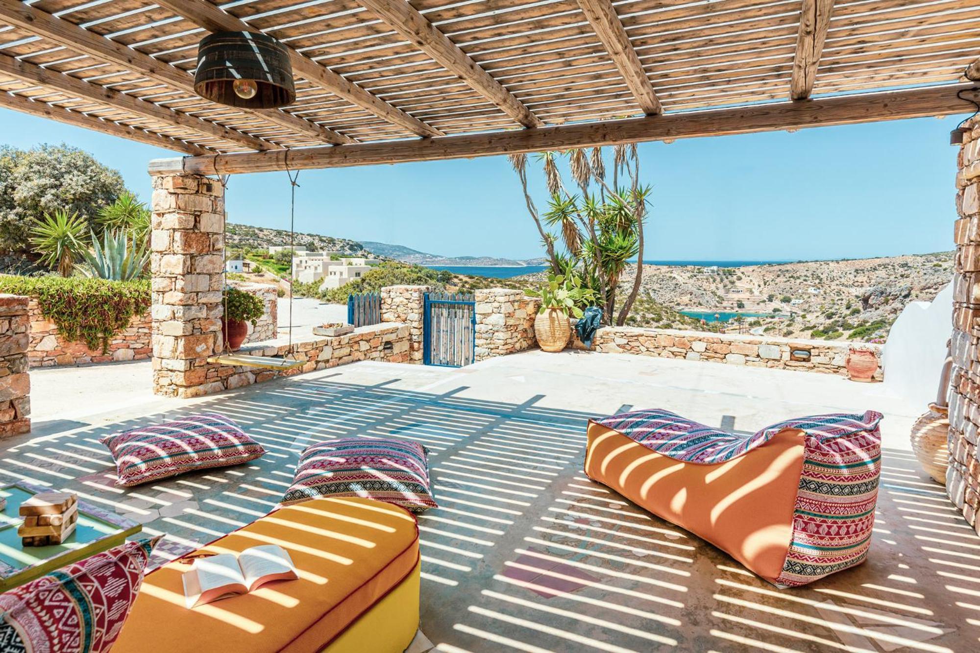 Ailouros Scenic Guest Houses Schinoussa Exterior photo