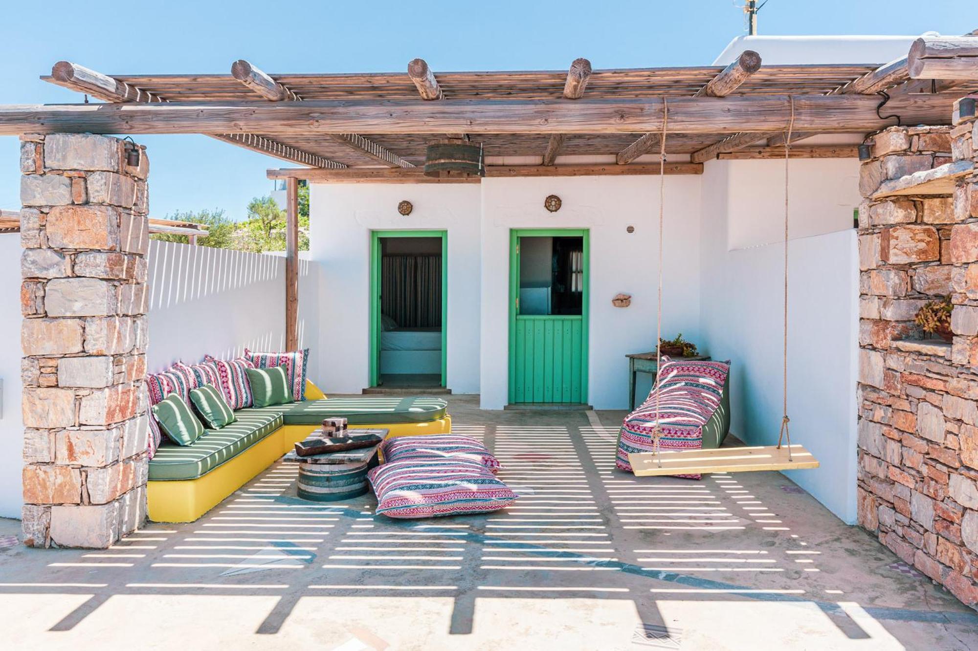 Ailouros Scenic Guest Houses Schinoussa Exterior photo