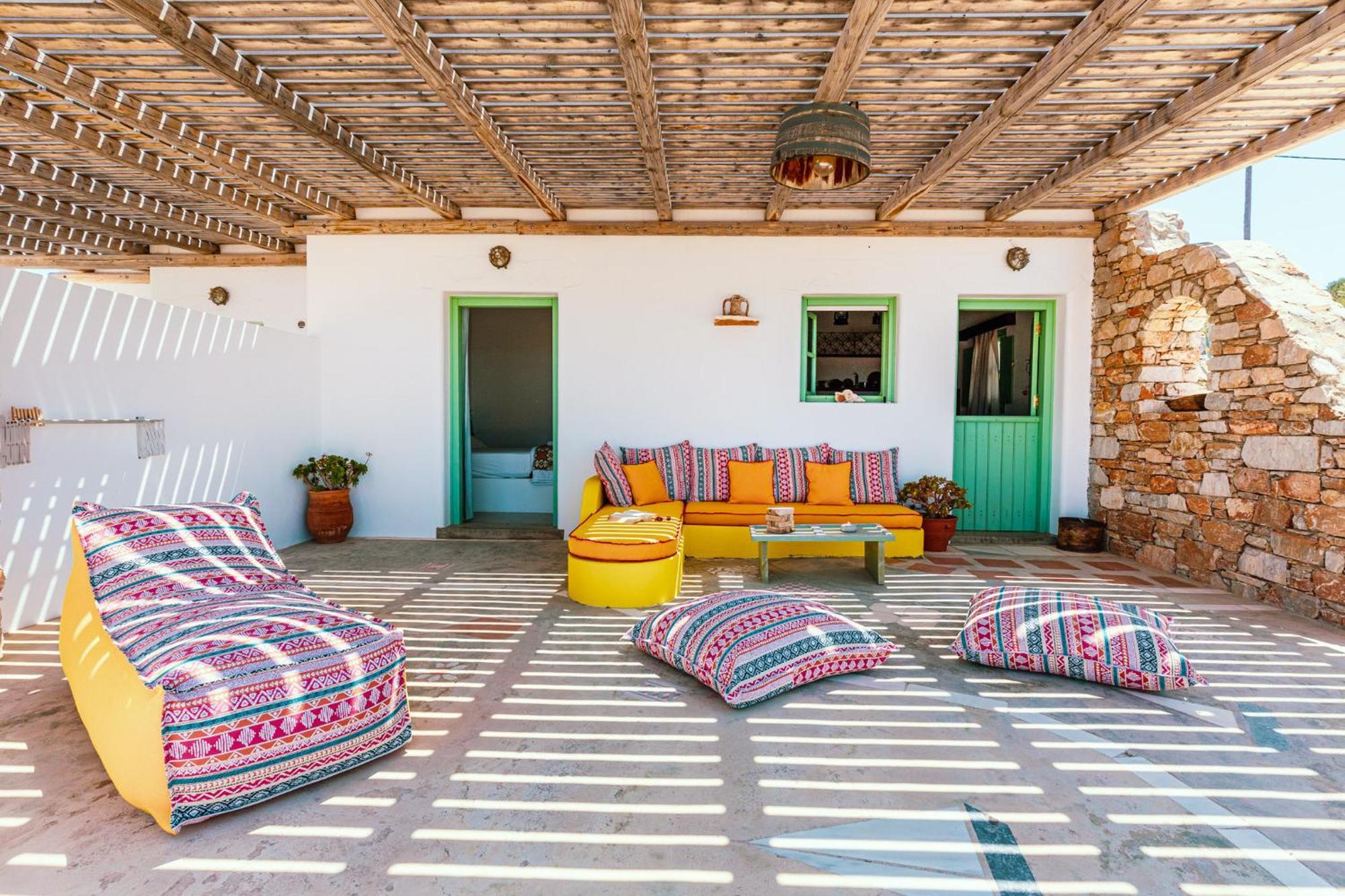 Ailouros Scenic Guest Houses Schinoussa Exterior photo