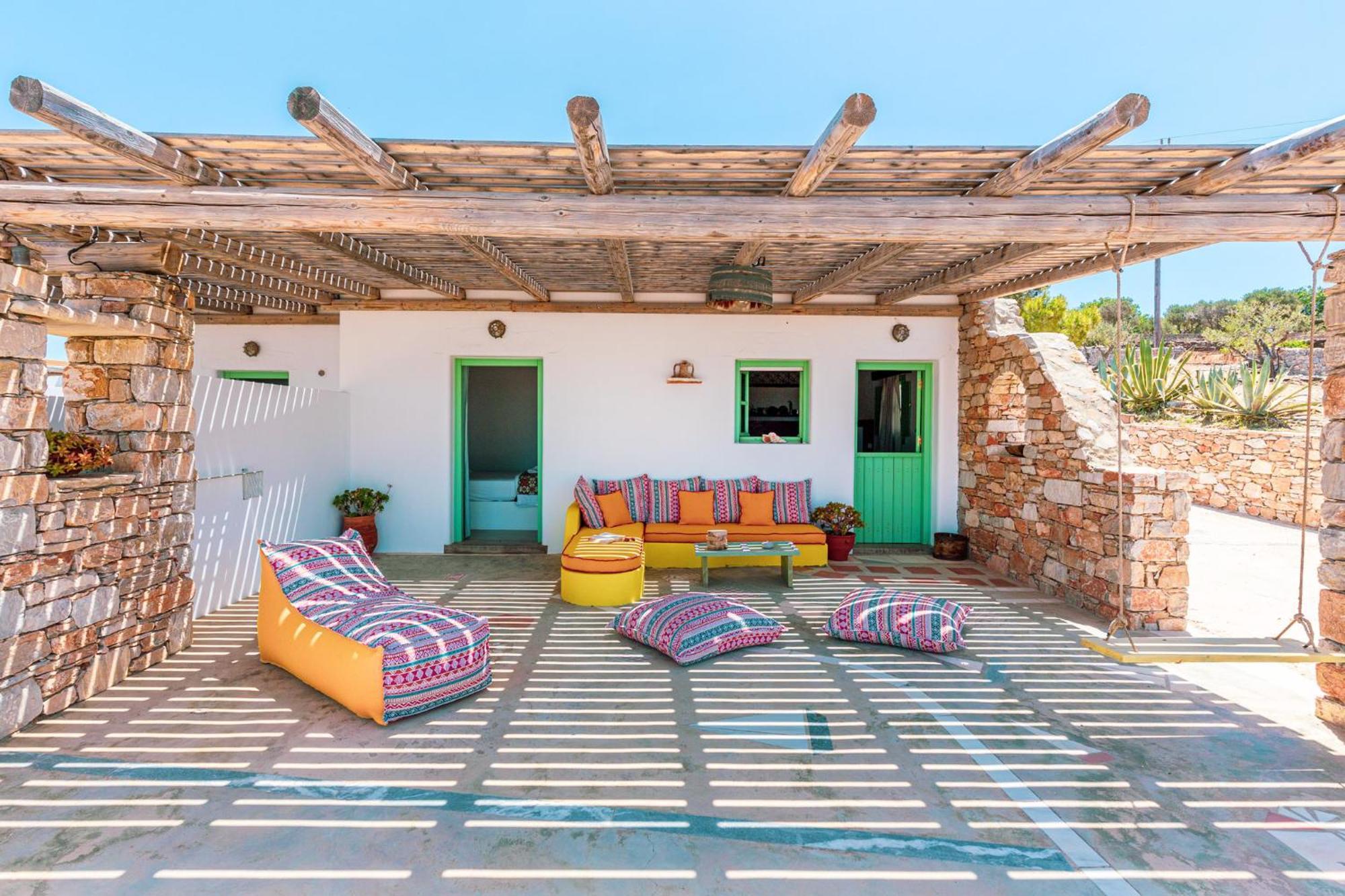 Ailouros Scenic Guest Houses Schinoussa Exterior photo