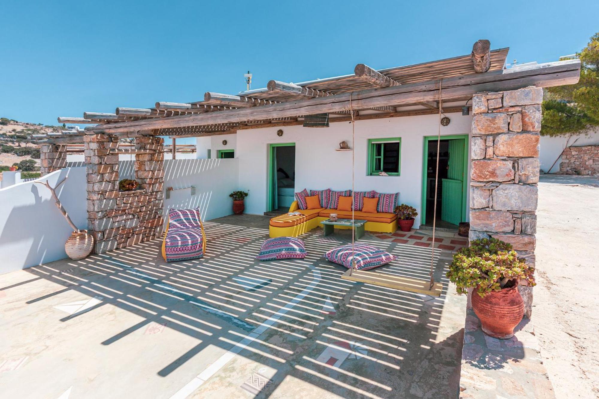 Ailouros Scenic Guest Houses Schinoussa Exterior photo