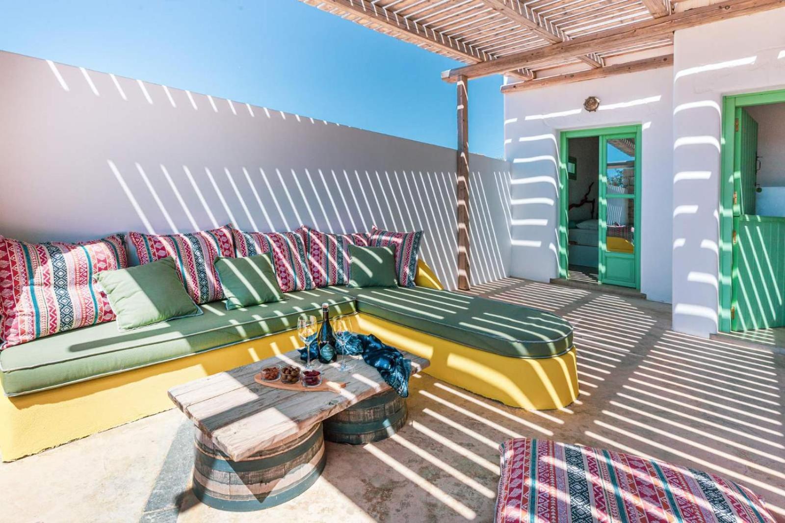 Ailouros Scenic Guest Houses Schinoussa Exterior photo