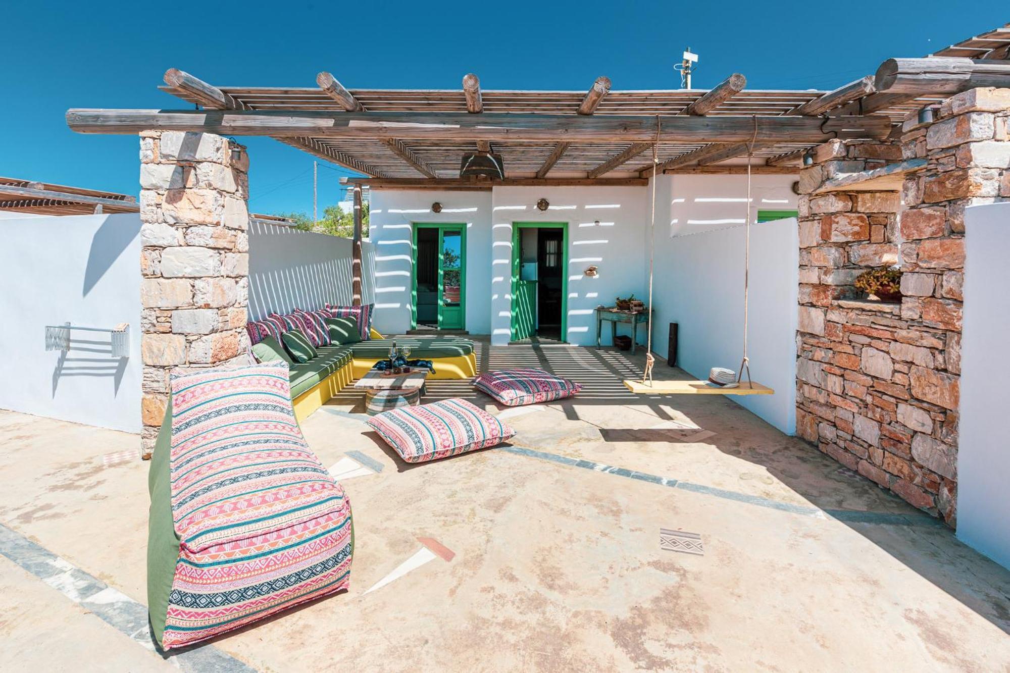 Ailouros Scenic Guest Houses Schinoussa Exterior photo