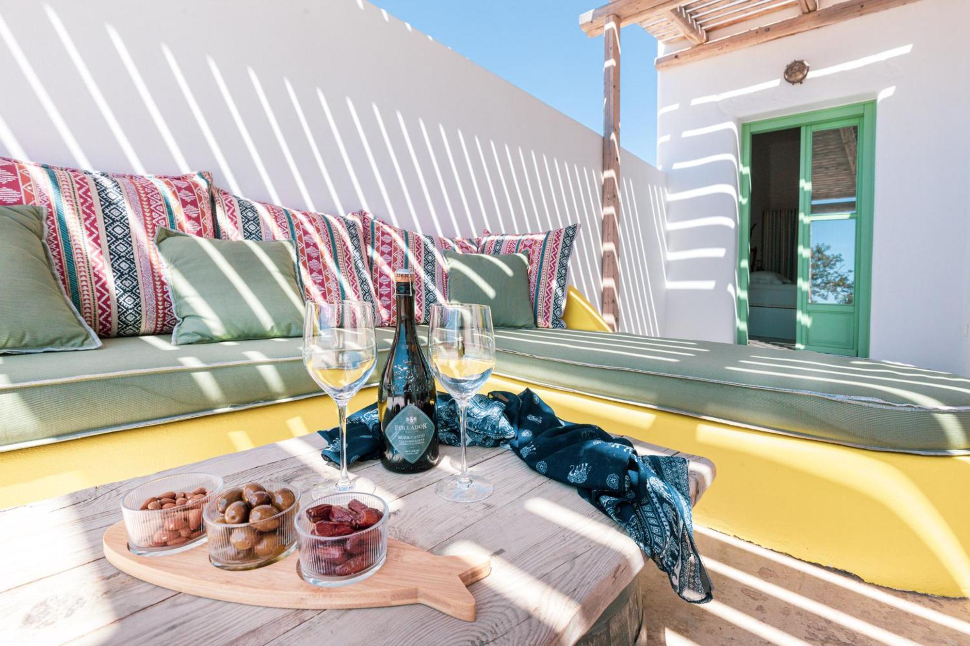 Ailouros Scenic Guest Houses Schinoussa Exterior photo