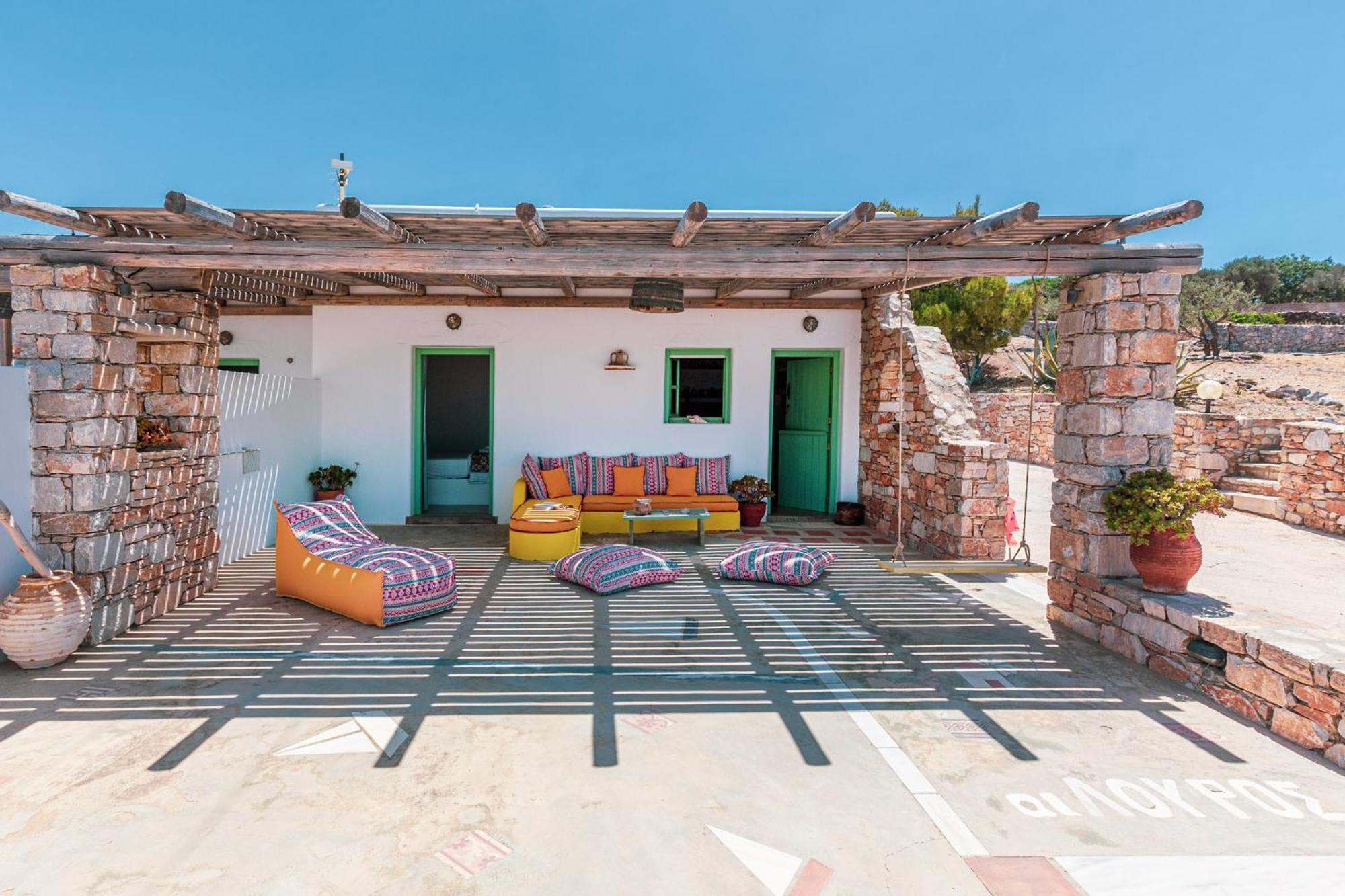 Ailouros Scenic Guest Houses Schinoussa Exterior photo