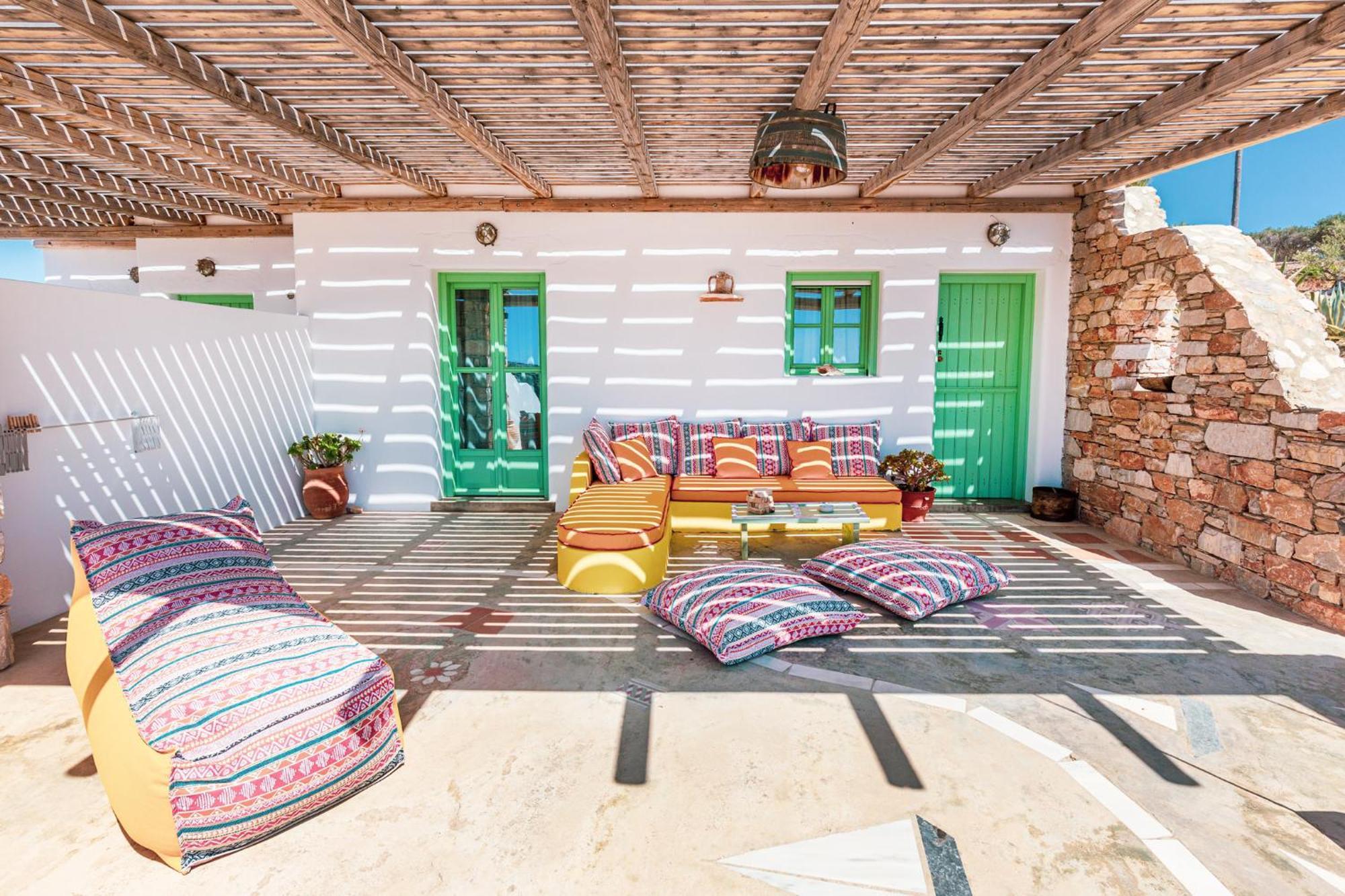 Ailouros Scenic Guest Houses Schinoussa Exterior photo