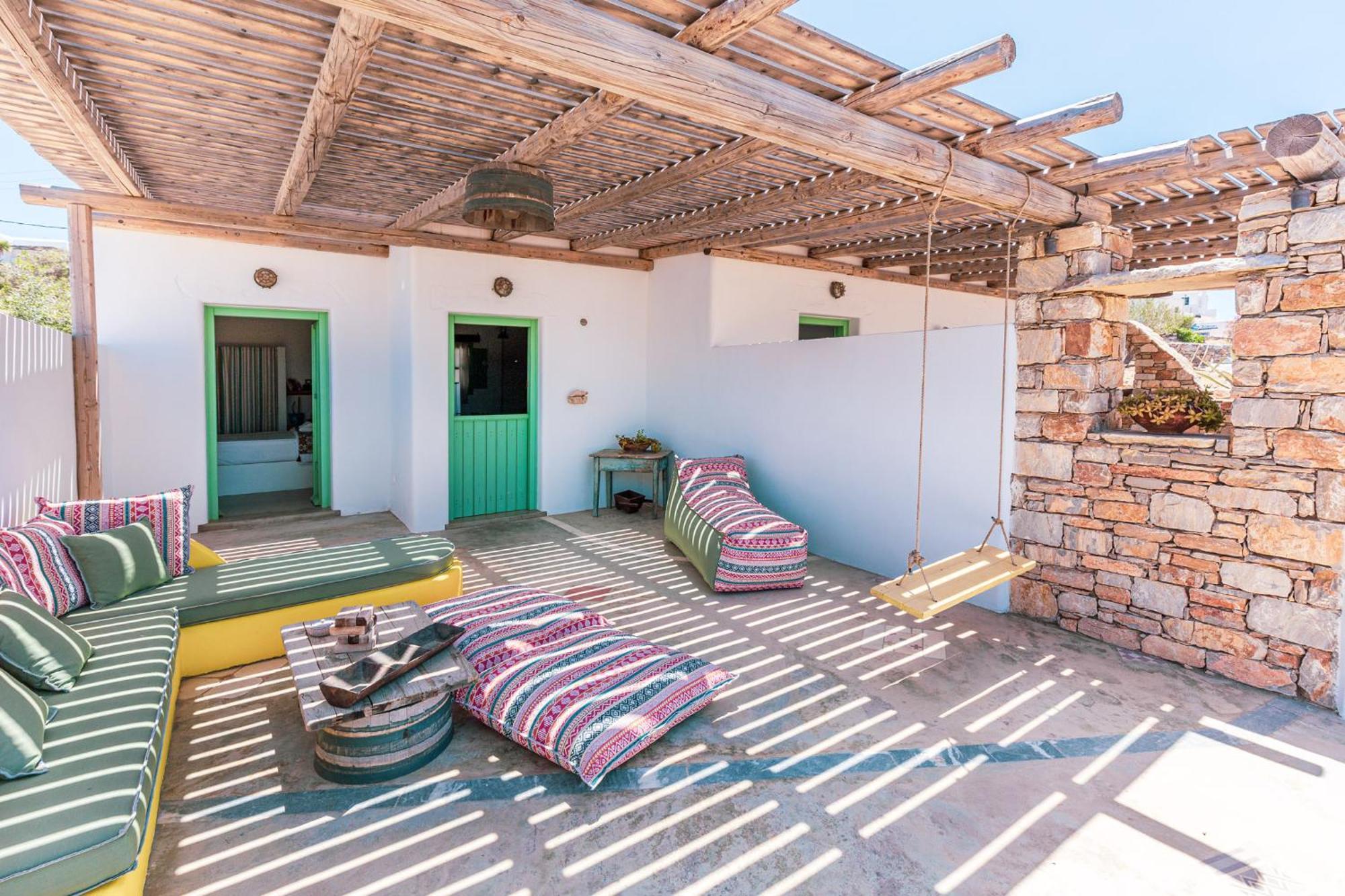 Ailouros Scenic Guest Houses Schinoussa Exterior photo