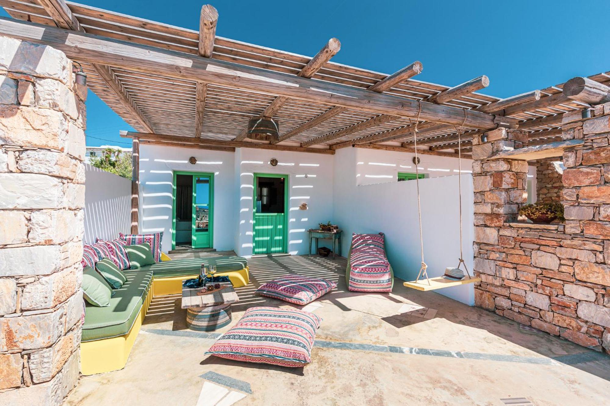 Ailouros Scenic Guest Houses Schinoussa Exterior photo
